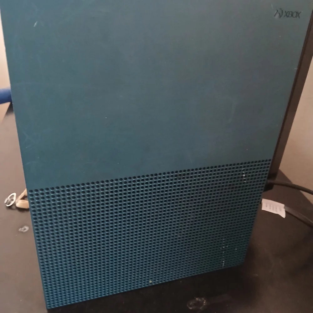 Blue Gaming Console